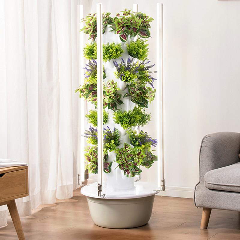 Niestandardowe 5/7/9 warstwy system hydroponiczny bezglebnej Grow Tower dla rolnictwa w pomieszczeniach