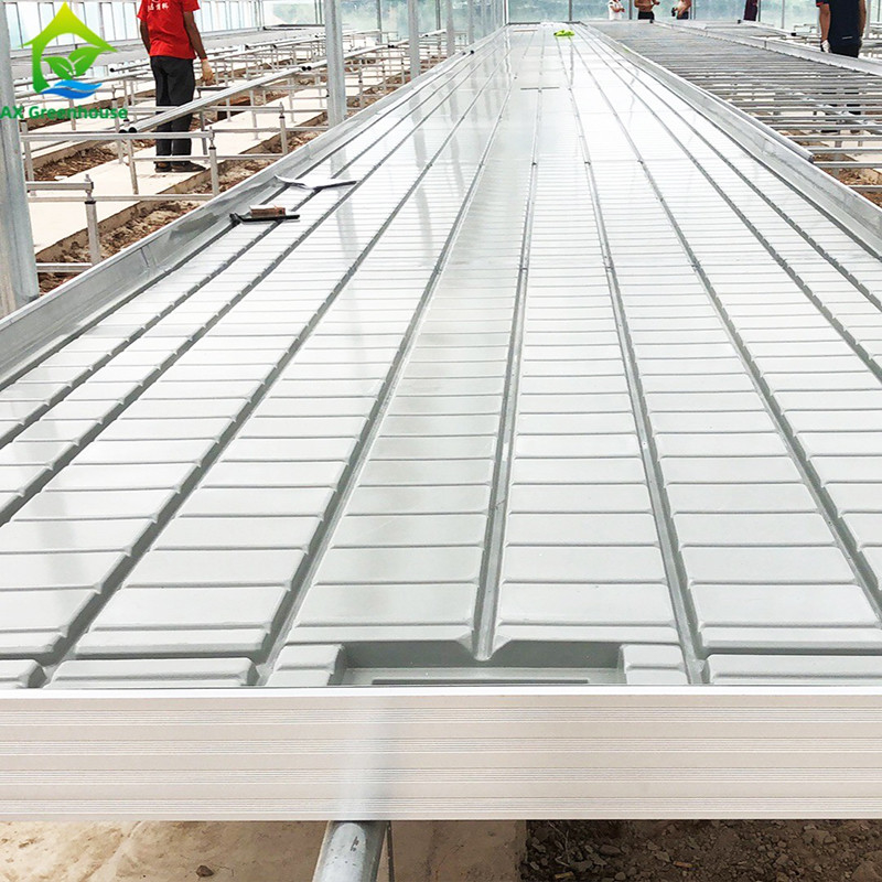 Ebb Flow Custom Podwójne warstwy Flood Grow Table Seedbed Rolling Bench Przenośny i odpowiedni do kwiatów